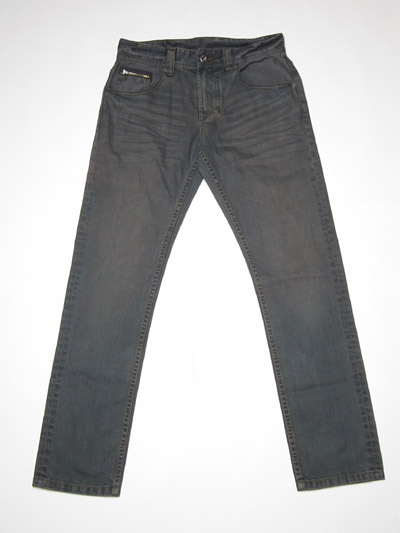 Men's zipped jean