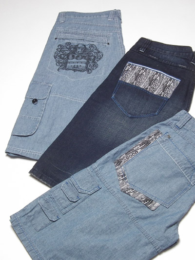 Men's embroideried jean