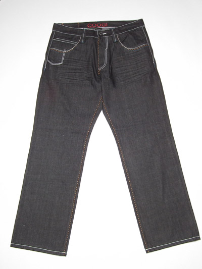 Men's 3d whiskher washed jean (frt)