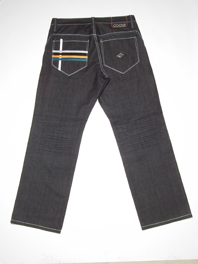 Men's 3d whiskher washed jean (bk)