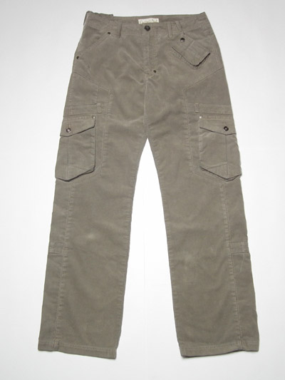 Men's cargo cordoury