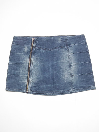 Ladies' zipped skirt