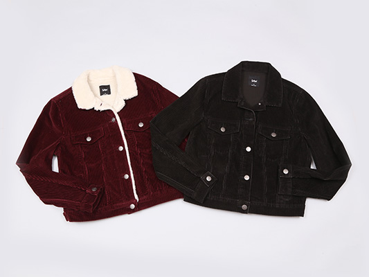 Ladies' stretch cord jackets