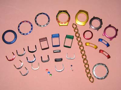Anodizing Colour on Clocks Watch with Microns