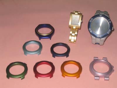 Anodizing Colour on Clocks Watch with Microns