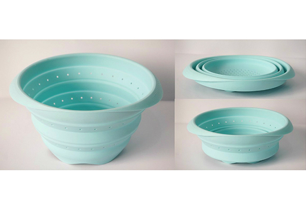 Collapsible Silicone Strainer