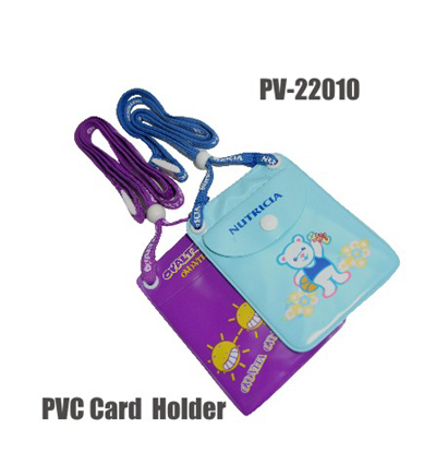 PVC card holder