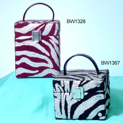 Zebra Laser Printed Jewellery Box
