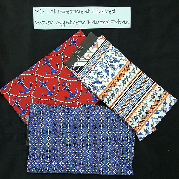 Woven Synthetic Printed Fabric