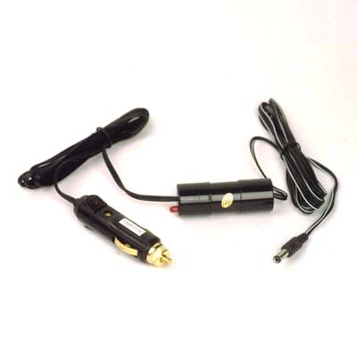 12V Charger Cord Wire & Cigarette Plug