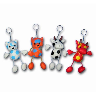 Keychain Soft PVC Animal