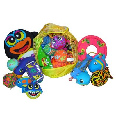 Soft Water Toys Assorted Pack In PP Bag