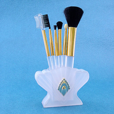 Sell 6 PCS COSMETIC BRUSH SET W/HOLDER