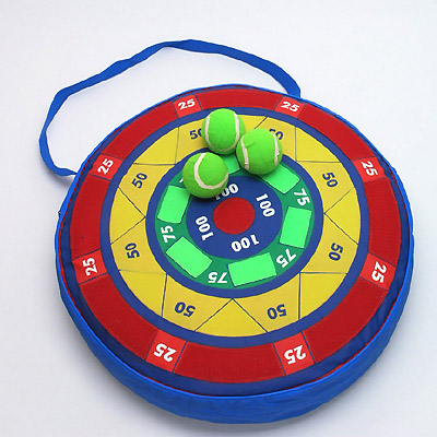 inflatable safety target game