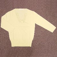 LADIES' KNITTED PULLOVER.(12G)