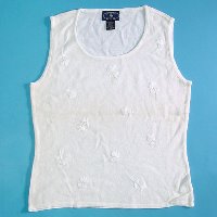 LADIES' KNITTED VEST. (12G)