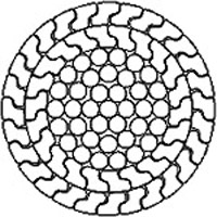 Full Lock Coil Cable