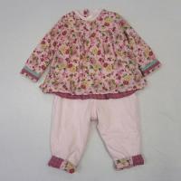 Flower Pirnt Jersey Baby Tops & Pants