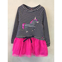 Girl Sequins Applique Dress