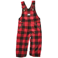 Baby Boy's Check Dungaree