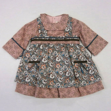 Flower Print Woven Baby Dress
