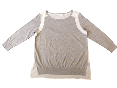 Ladies' 18gg Cut & Sewn Knit Pullover