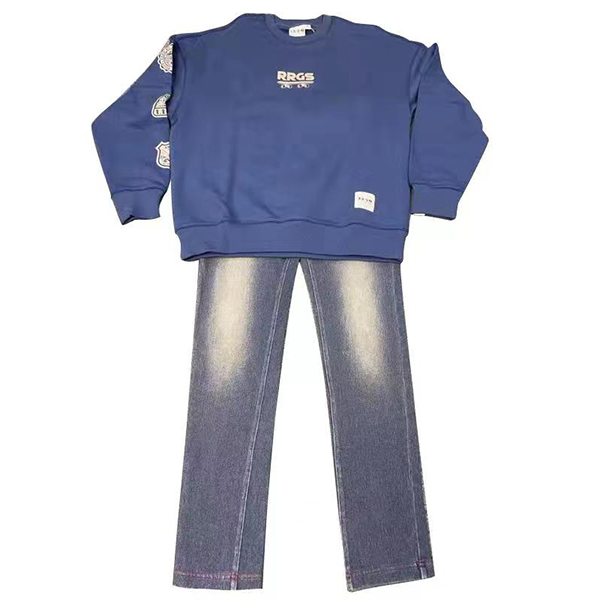 Men's Sweat Shirt & Jean, Knit
