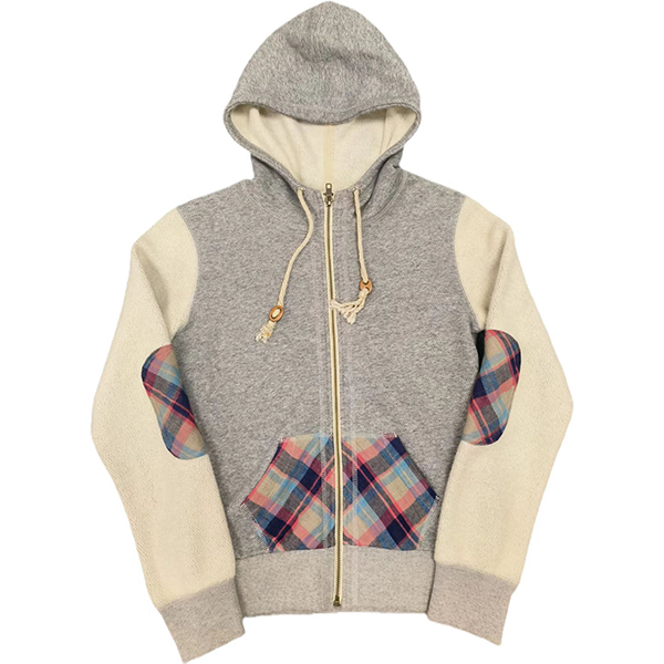 Hooded Zip Front Opening Jacket