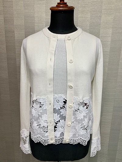 Knit Sweaters with Lace/Fur Trimmings