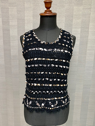 Knit Sweaters with Lace/Fur Trimmings