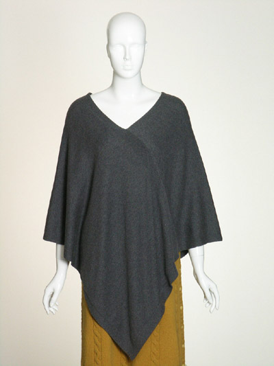 LADIES' V NECK SLEEVLESS CARDIGAN (12GG JERSEY )