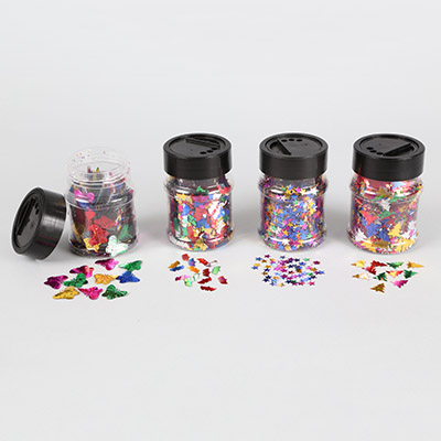 CONFETTI & SHAPE MIXED PACKS 100G