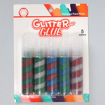 RAINBOW PAINT PENS 5X20ML