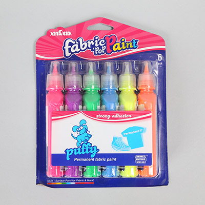 PUFFY FABRIC PAINT 6X35ML