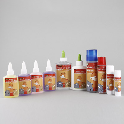 50g INU Graffiti and Hippo friends Clear Gel Glue