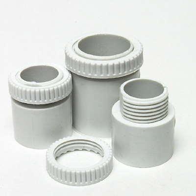 Plastic Conduit Coupler with Single Screw