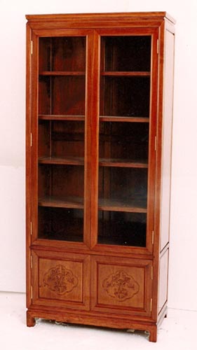 Book case with 2 doors in french