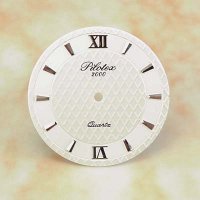 Embossed Textile Dial with applied Indexes