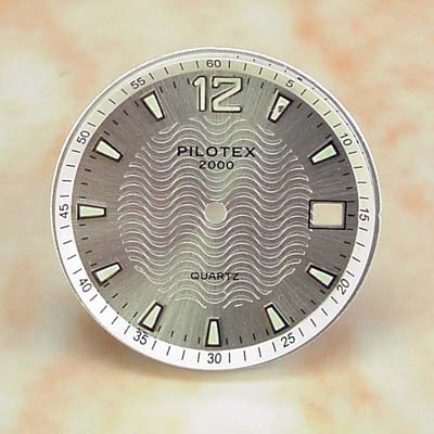 Embossed Dial with Applied Dial-Ring
