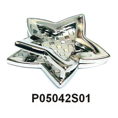 316L Steel Flying Star 3D Pendent