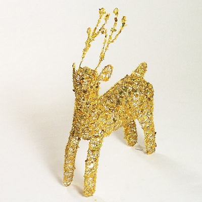 45cm (H) Stand Raindeer Decor