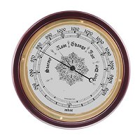 Barometer -classic design with wooden base