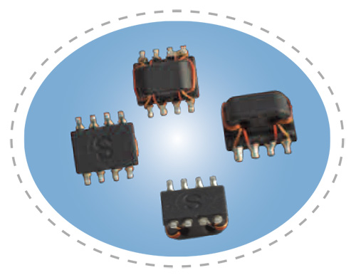 By 8 Pin Common Mode Choke Filter