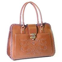 Embossed PVC Shoulder Bag