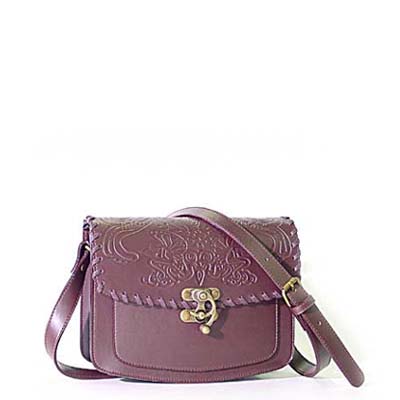 Embossed PVC Flap Bag