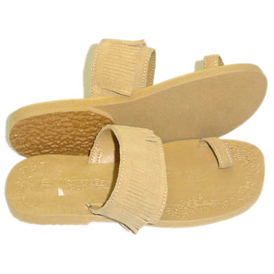 Ladies EVA Slipper with Leather Upper