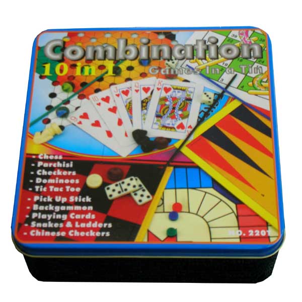 Sell 10 in 1 games in tin