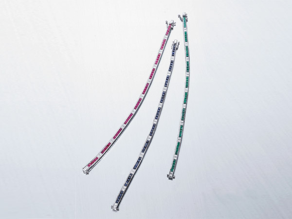 Sell 18KW DIAMOND BRACELET