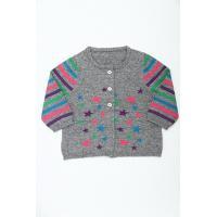 12gg Intarsia Stars + Stripe Cardigan