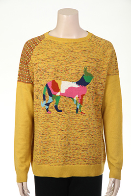 12gg Intarsia Jumper